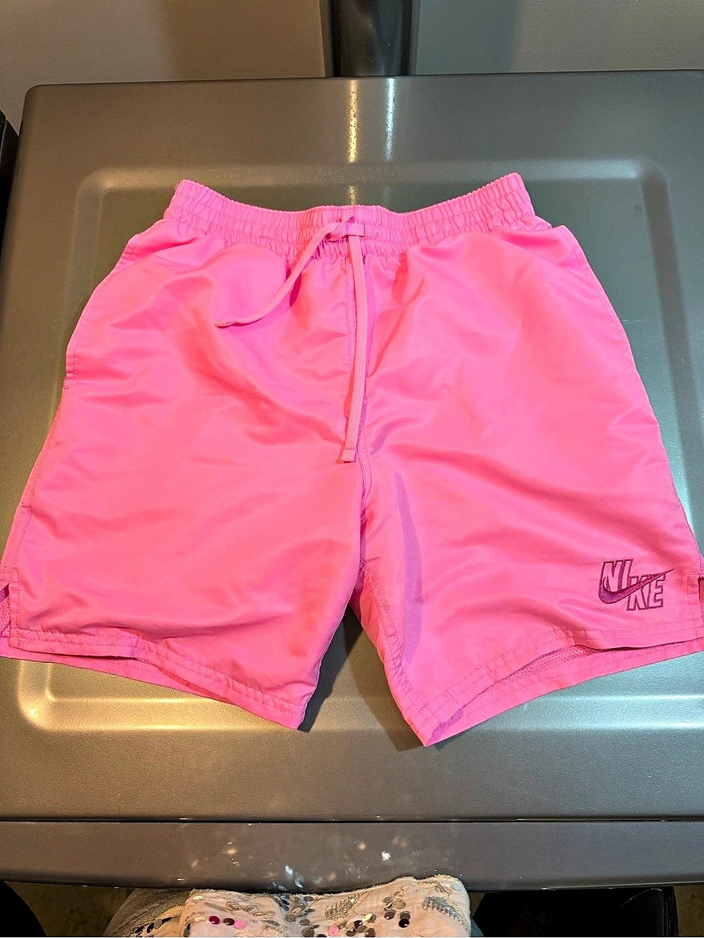 Nike Pink Athletic Shorts Size Large